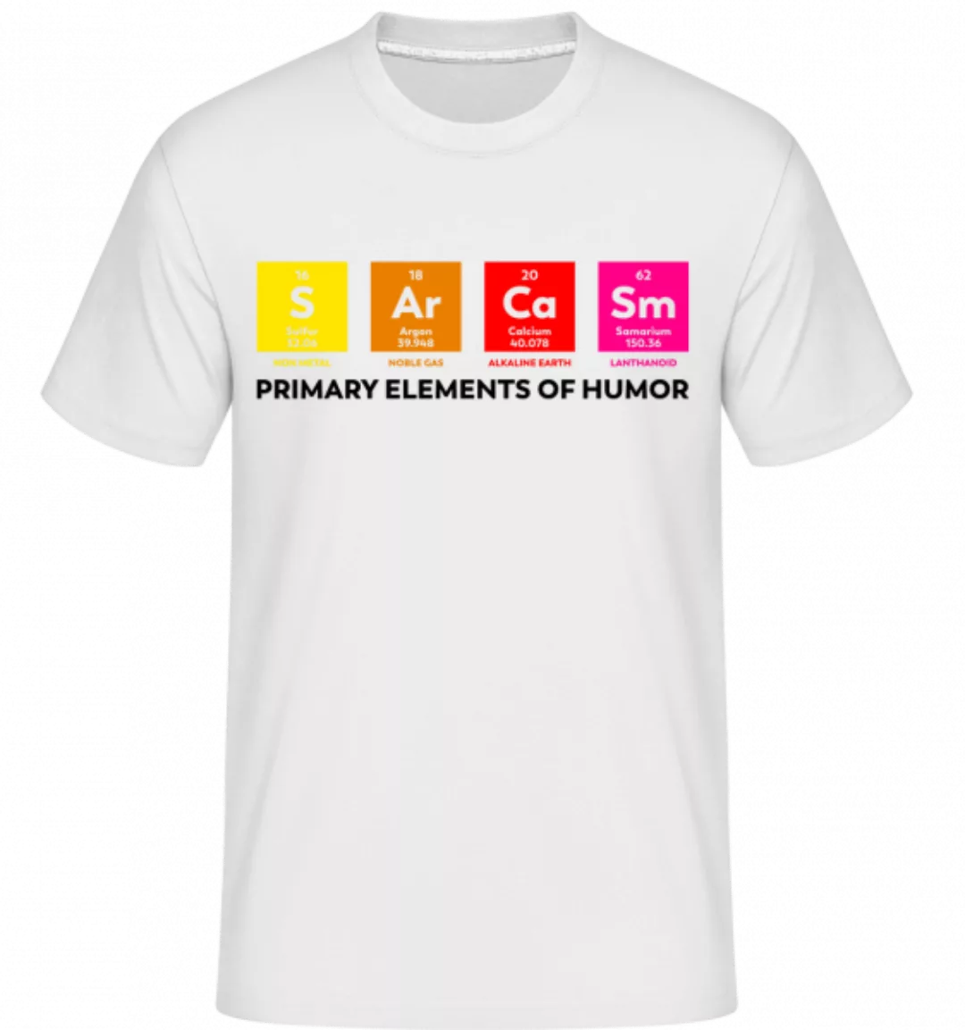 Primary Elements Of Humor · Shirtinator Männer T-Shirt günstig online kaufen