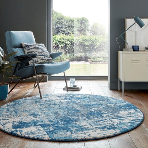 FLAIR RUGS Teppich »Wonderlust«, rund, 10 mm Höhe günstig online kaufen