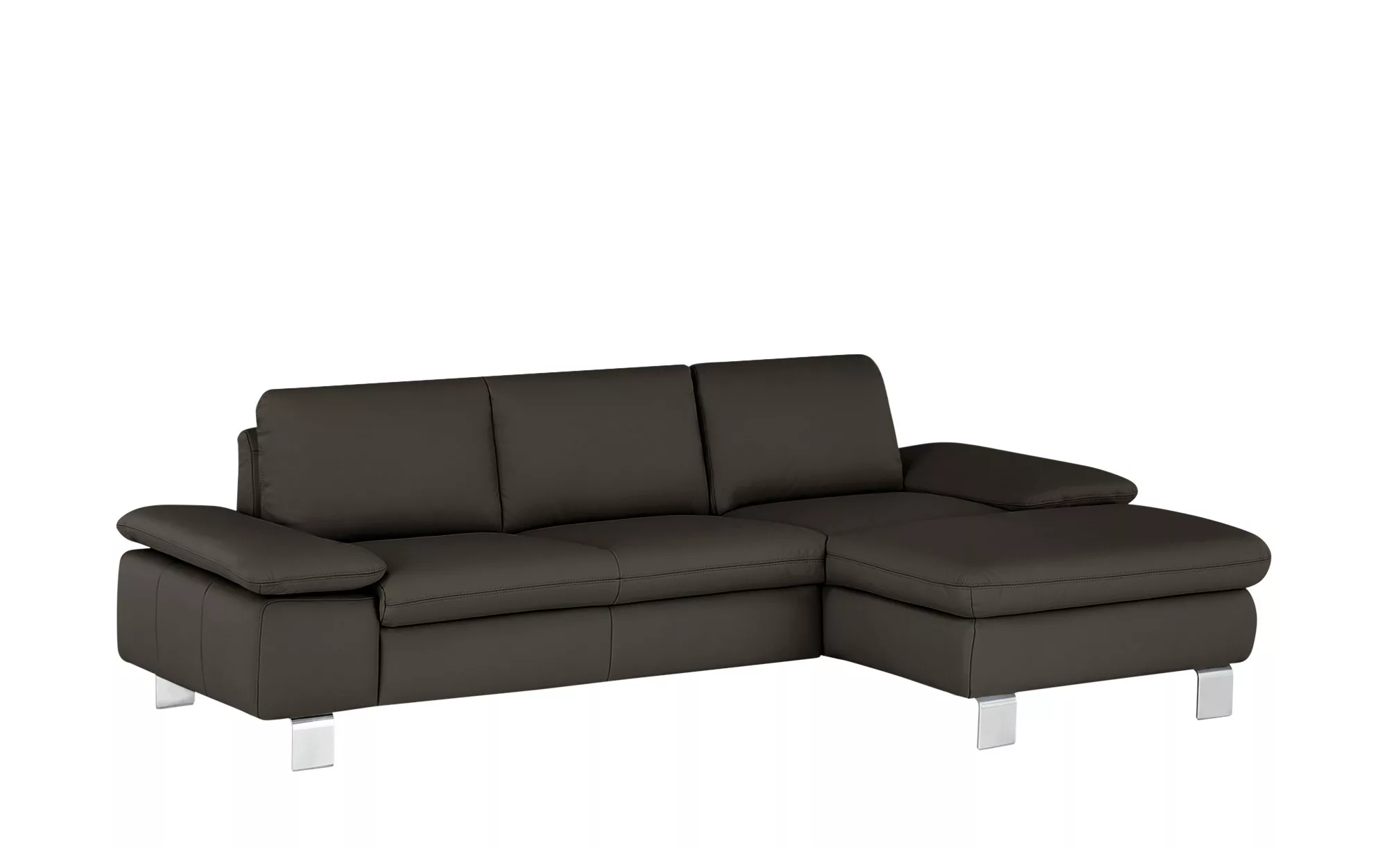 smart Ecksofa  Finola ¦ braun ¦ Maße (cm): B: 240 H: 80 T: 152 Polstermöbel günstig online kaufen