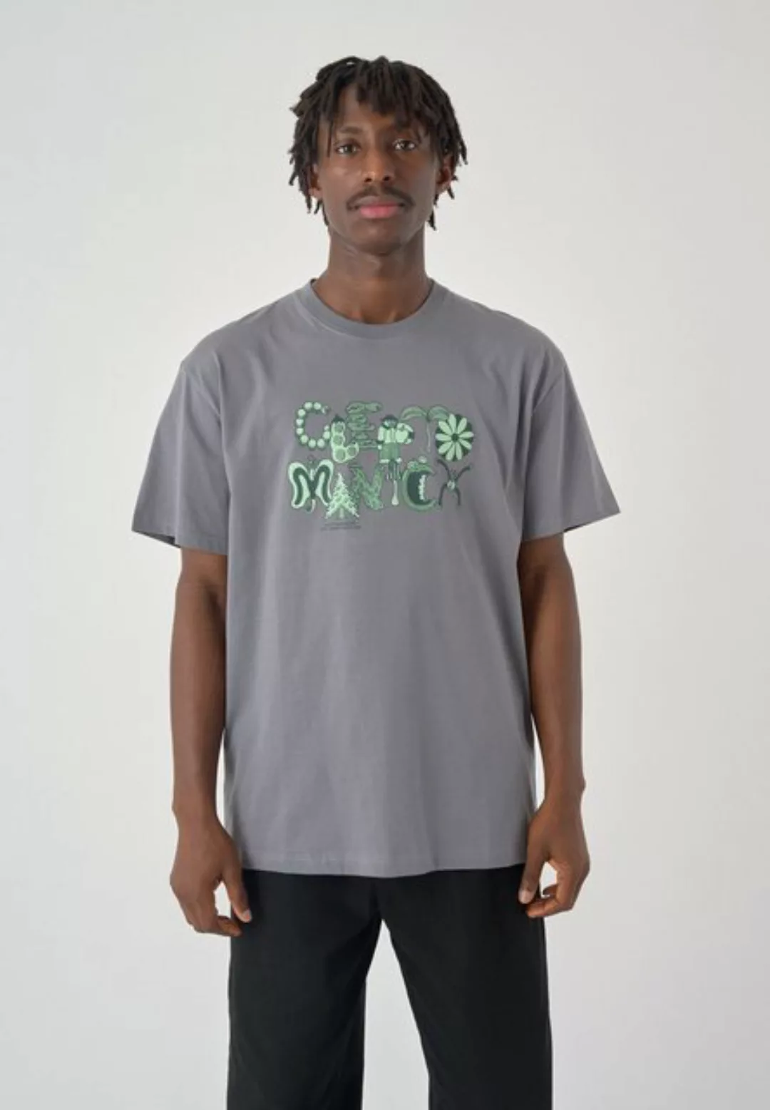 Cleptomanicx T-Shirt Guard the Garden mit tollem Frontprint günstig online kaufen