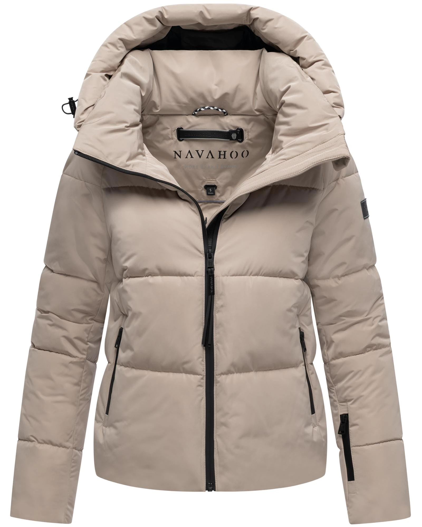 Navahoo Steppjacke "Frostherz XIV", mit Kapuze, Kurze gesteppte Damen Winte günstig online kaufen