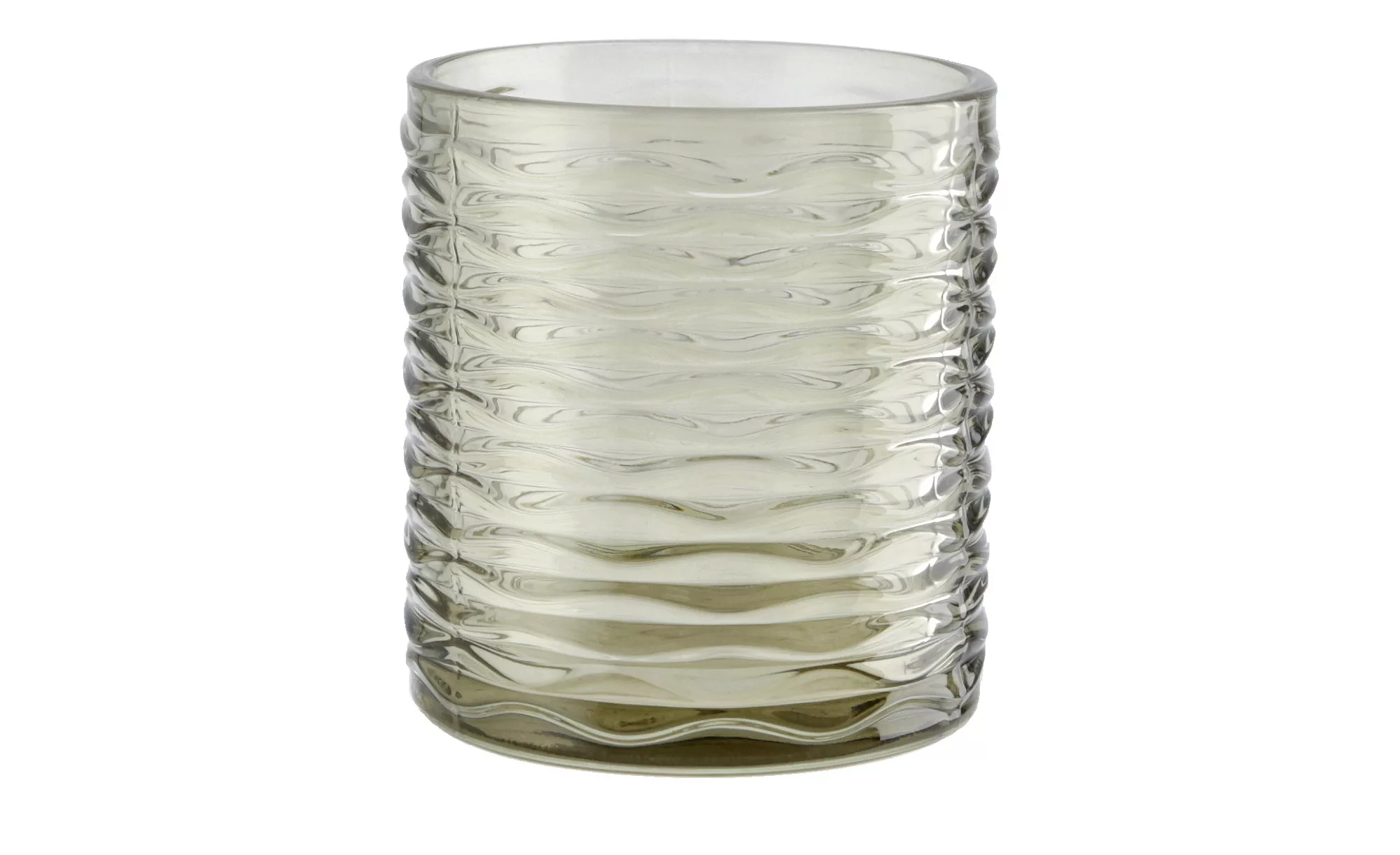 Windlicht   ¦ braun ¦ Glas ¦ Maße (cm): H: 8  Ø: 7 Accessoires > Kerzen & K günstig online kaufen