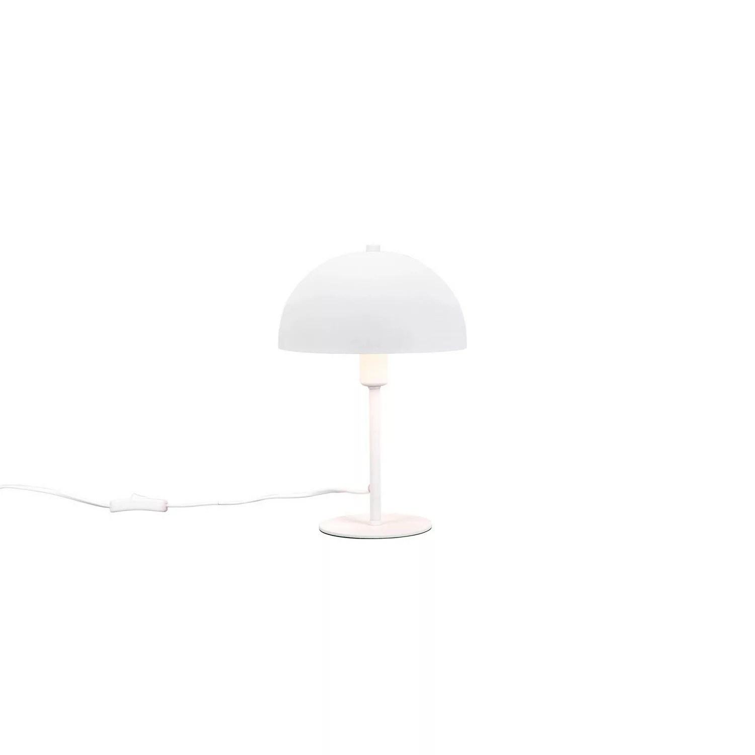 Trio Design-Tischleuchte Nola 1-flammig Weiß Matt 20 cm x 20 cm günstig online kaufen
