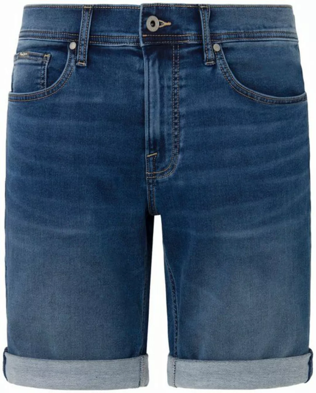 Pepe Jeans Jeansshorts mit umgeschlagenem Bund günstig online kaufen