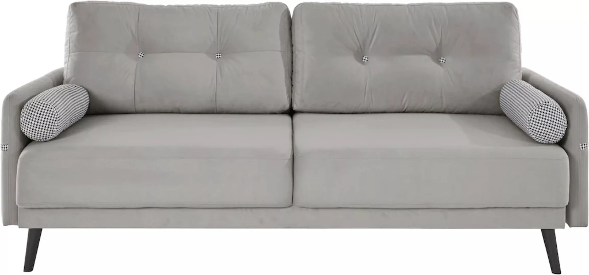 INOSIGN Schlafsofa "Emily", incl. Bettfunktion und Bettkasten, Seitentache günstig online kaufen