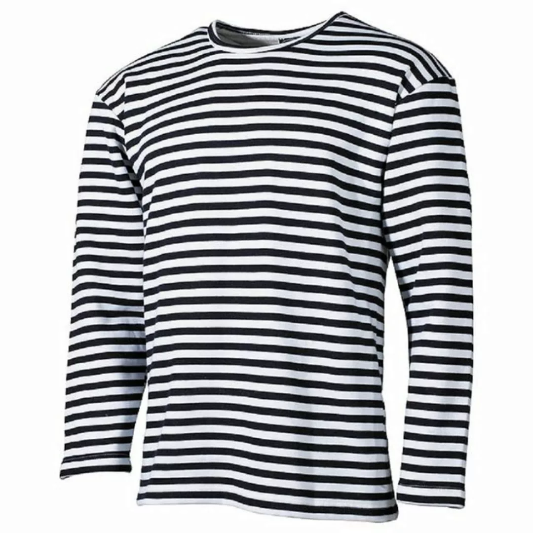 MFH Langarmshirt Marine Shirt, langarm, Winter (1-tlg) gestreift günstig online kaufen