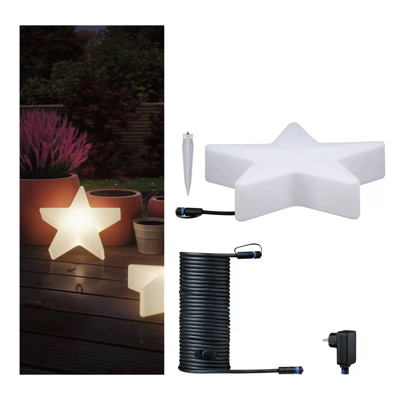 Paulmann Smart Weihnachtsbundle Plug & Shine Star, 10m Kabel günstig online kaufen