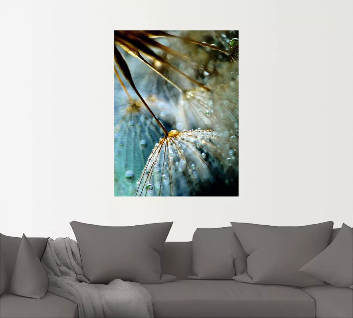 Artland Wandbild "Pusteblume Mystische Schönheit", Blumen, (1 St.), als Alu günstig online kaufen