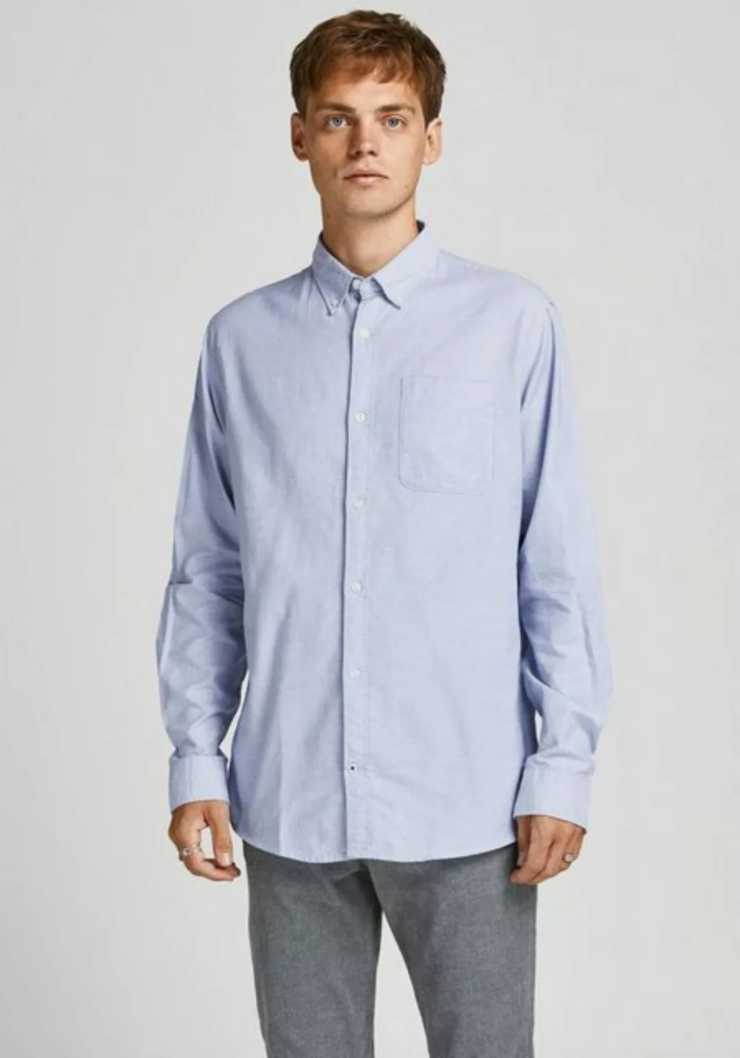 Jack & Jones Langarmhemd OXFORD SHIRT günstig online kaufen