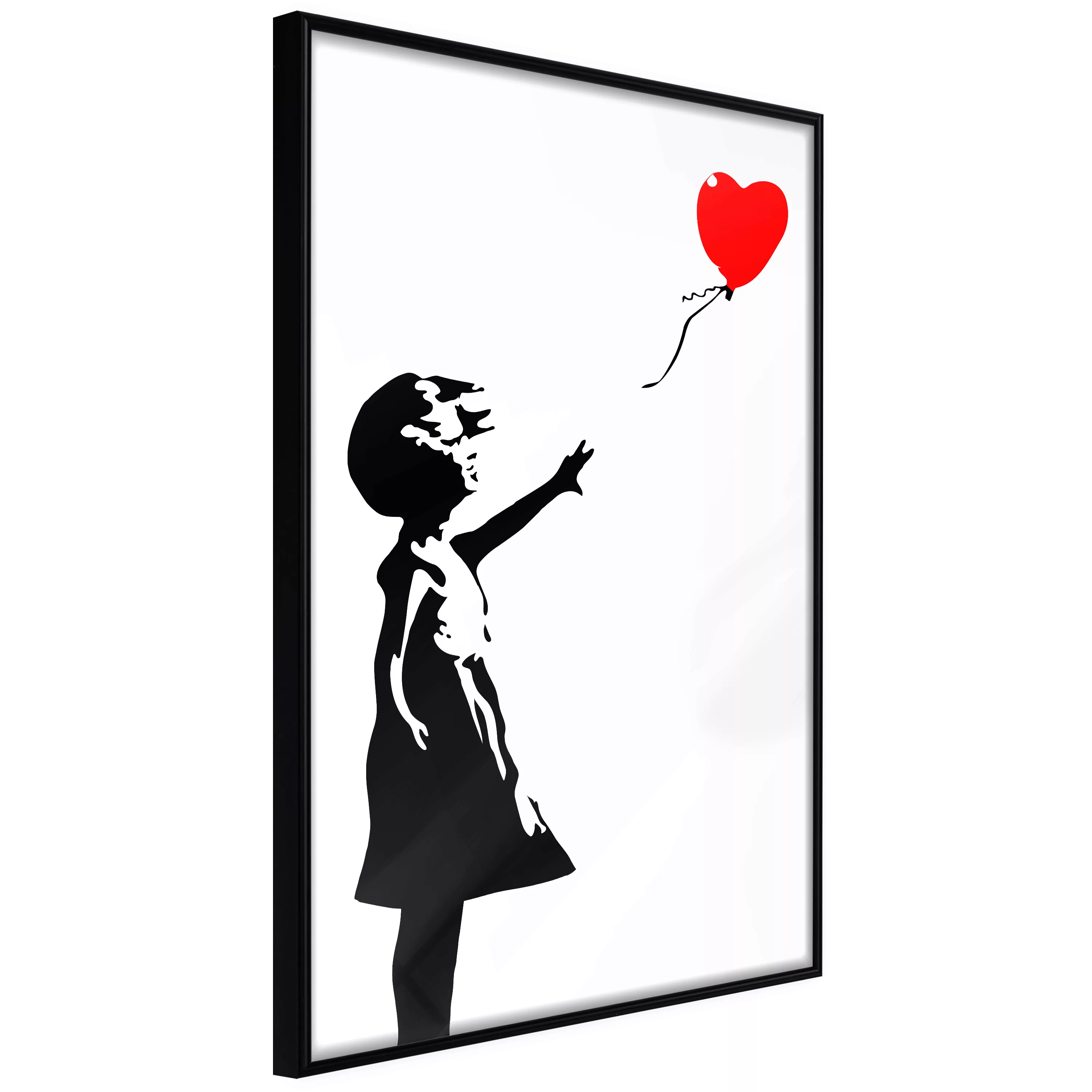 Poster - Banksy: Girl With Balloon I günstig online kaufen