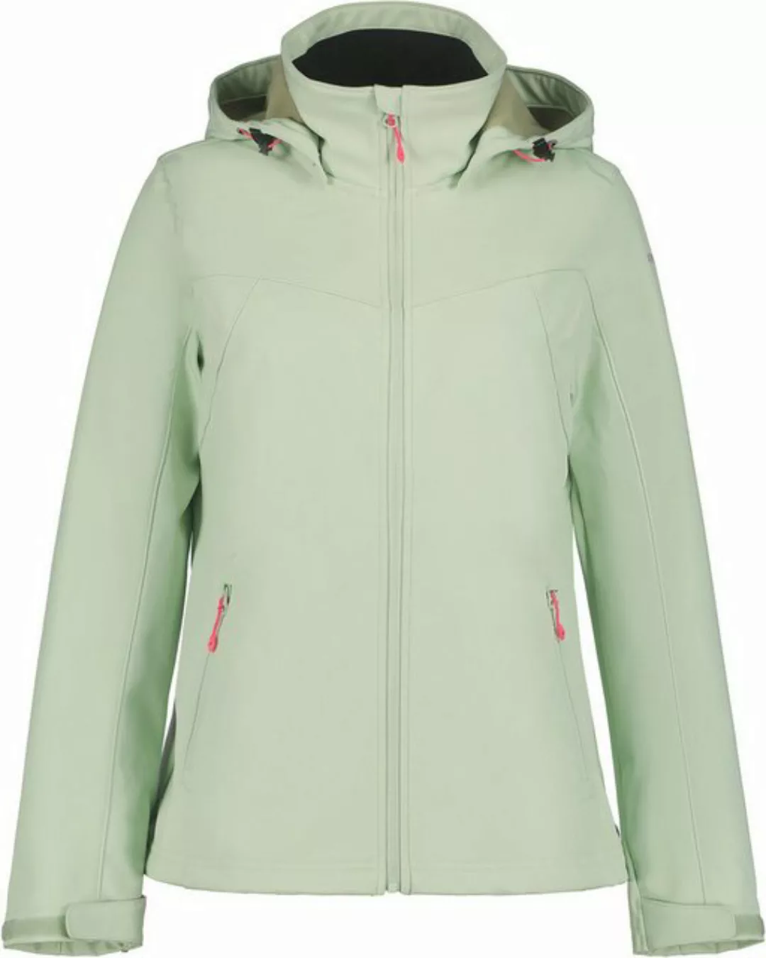 Icepeak Softshelljacke "D SOFTSHELLJACKE BRENHAM", mit Kapuze, mit hohem St günstig online kaufen