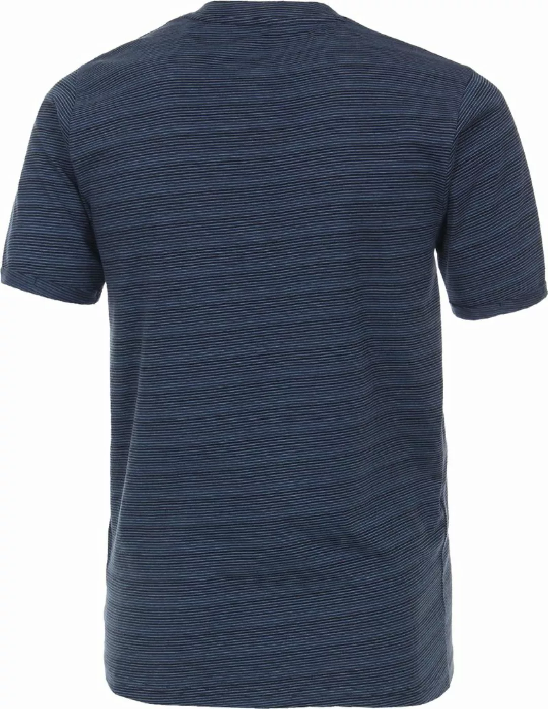 Casa Moda T-Shirt Dunkelblau Streifen - Größe XXL günstig online kaufen