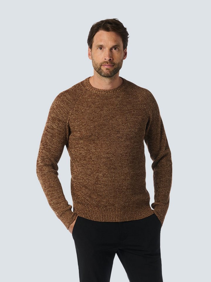 NO EXCESS Strickpullover in melierter Optik günstig online kaufen