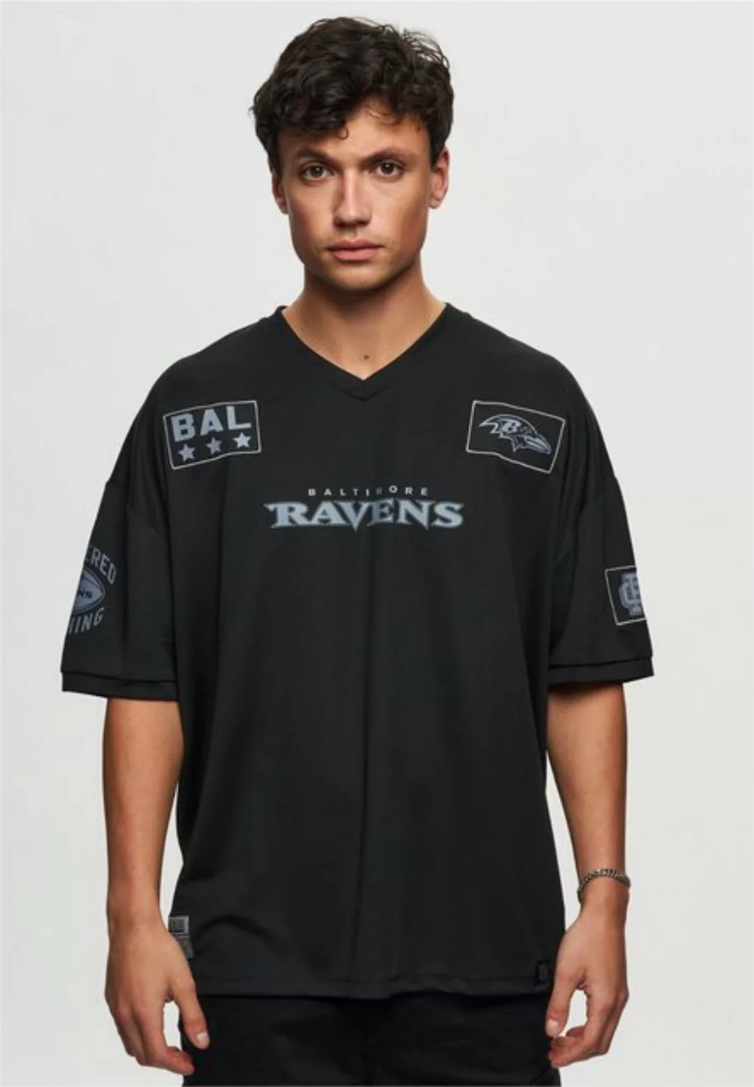 Recovered T-Shirt "NFL Ravens BAL 96 Oversized", im zeitlosen Design günstig online kaufen