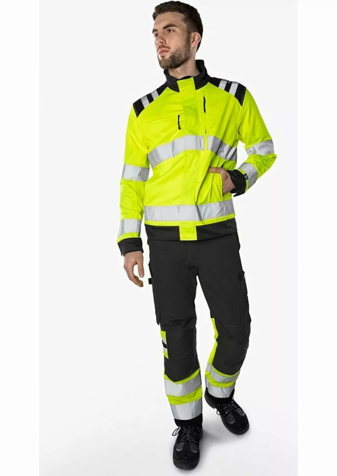 Fristads Warnschutz-Shirt High Vis Jacke Kl. 3 4794 Th günstig online kaufen