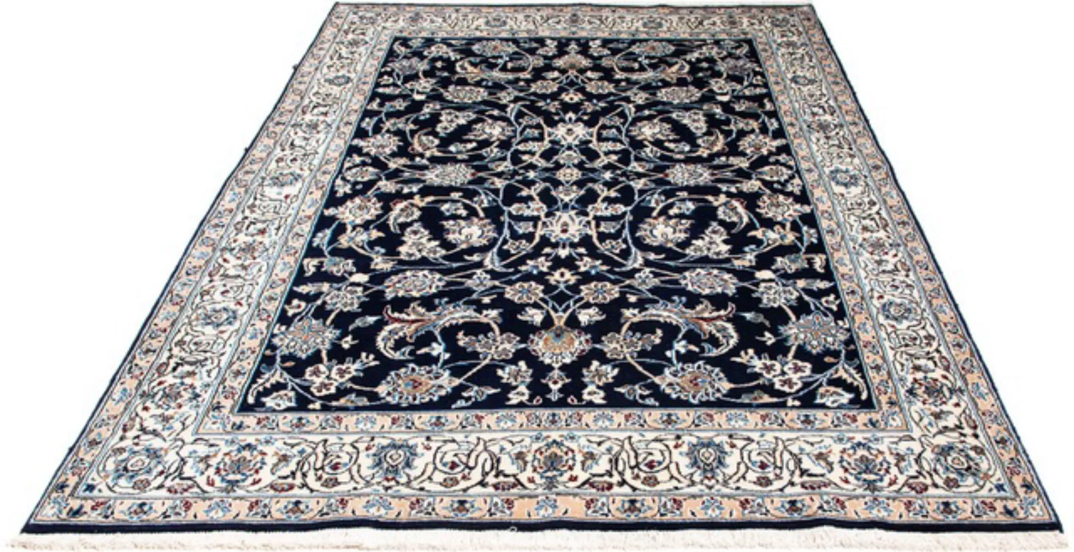 morgenland Orientteppich »Perser - Nain - Royal - 228 x 155 cm - dunkelblau günstig online kaufen