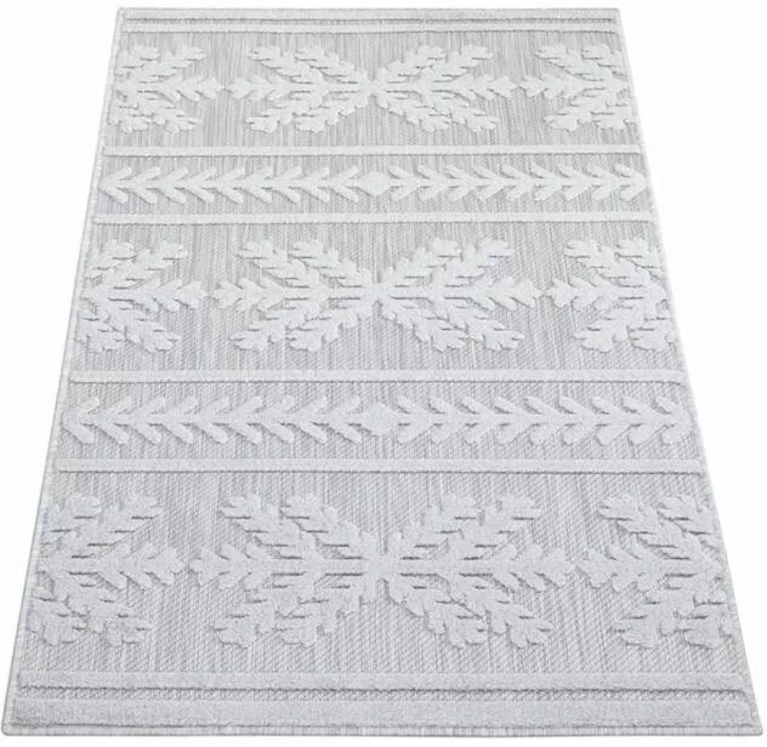 Carpet City Teppich »In-& Outdoorteppich Santorini 411, 3D-Effekt, Boho-Opt günstig online kaufen