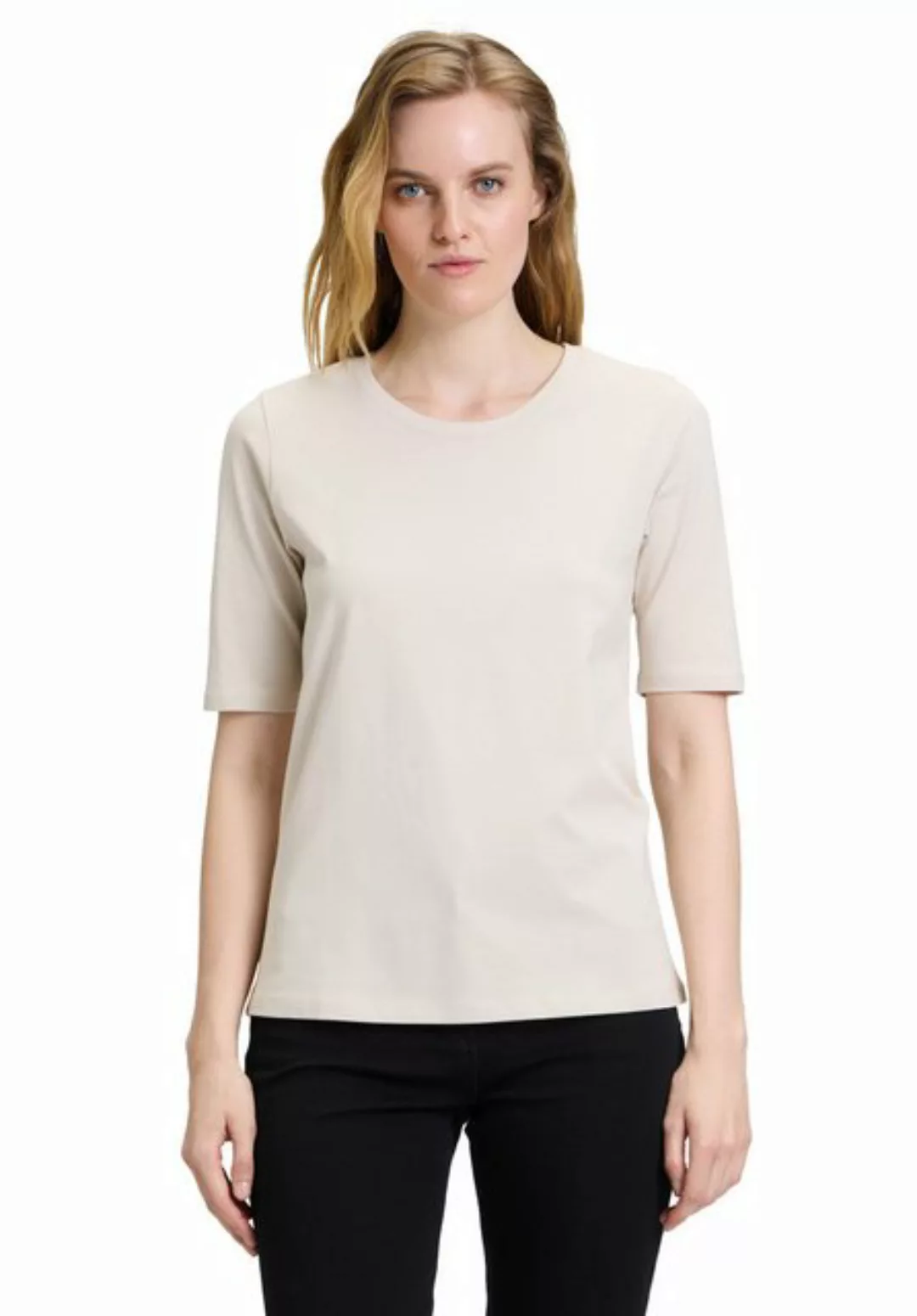 Betty Barclay Kurzarmshirt Betty Barclay Basic Shirt mit Rundhalsausschnitt günstig online kaufen