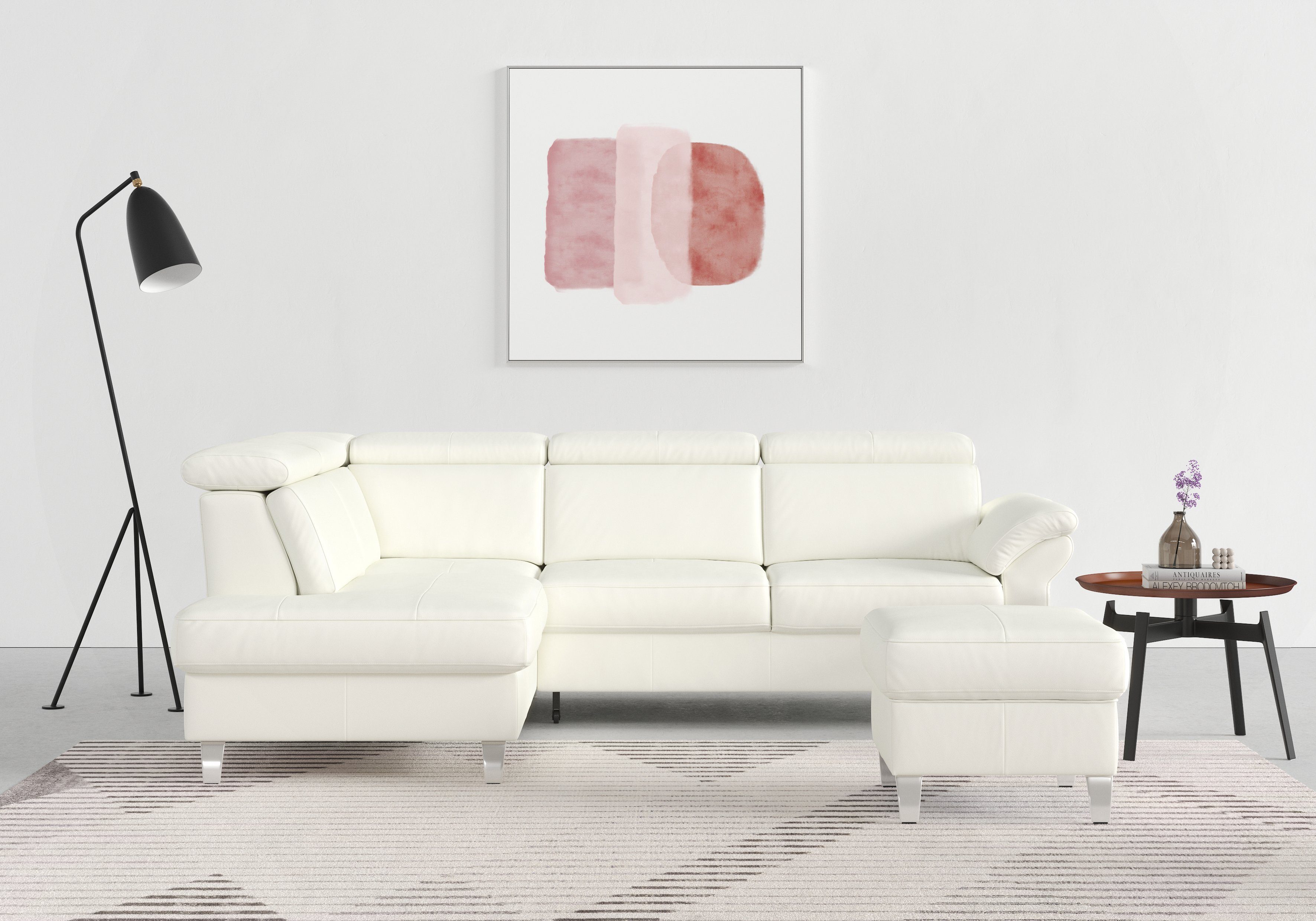 sit&more Ecksofa, inklusive Kopfteilverstellung, wahlweise mit Bettfunktion günstig online kaufen