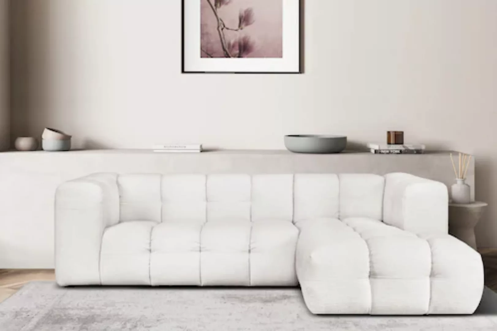 LeGer Home by Lena Gercke Ecksofa "TALISHA L-Form", moderne Steppung, hoher günstig online kaufen