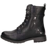 Mustang Schnürstiefelette Damen schwarz günstig online kaufen