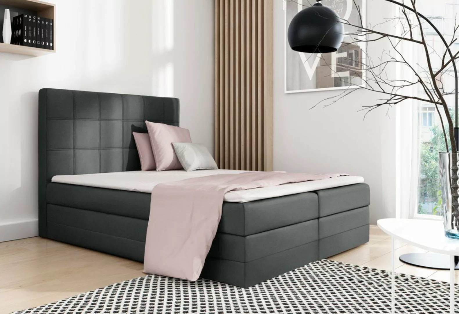 99rooms Boxspringbett Minor (Schlafzimmerbett, Bett), Design günstig online kaufen