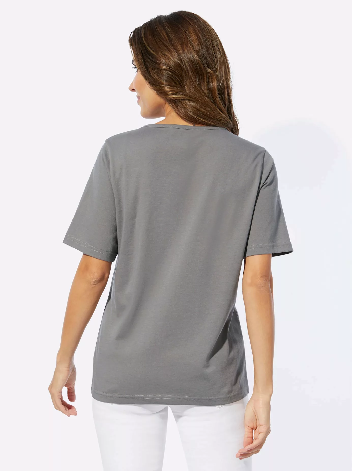 Classic Basics Rundhalsshirt "Rundhals-Shirt" günstig online kaufen