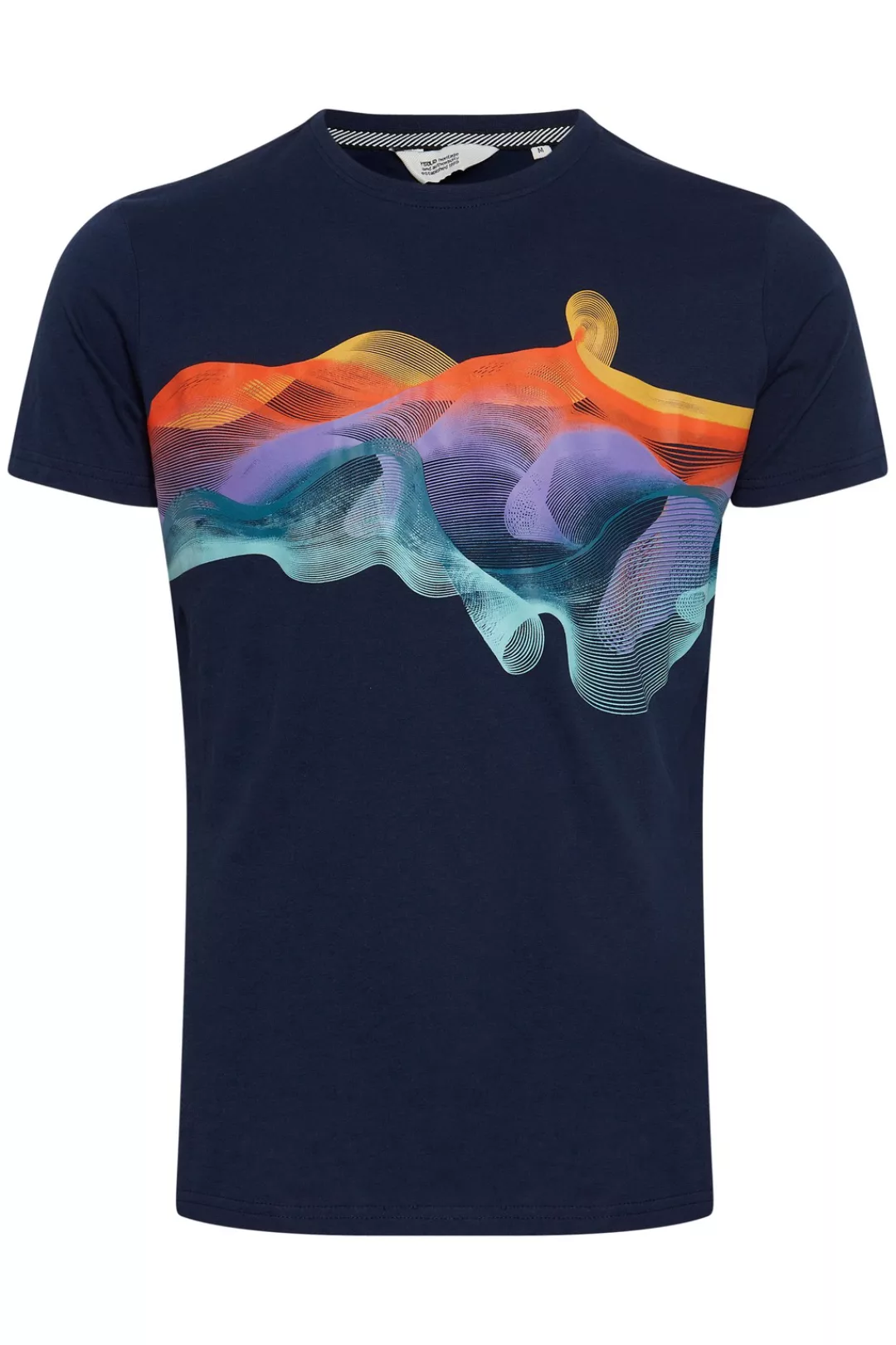 !Solid Print-Shirt SDPedro T-Shirt mit Print günstig online kaufen