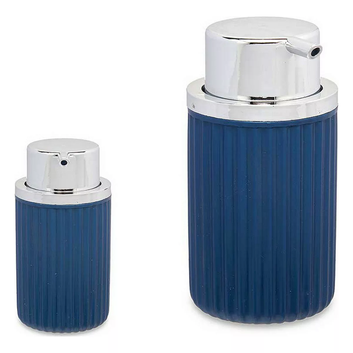 Seifenspender Blau Kunststoff 420 Ml (7 X 14,5 X 8,5 Cm) günstig online kaufen
