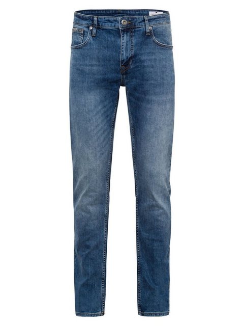 Cross Jeans Herren Jeans Damien - Slim Fit - Blau - Mid Blue günstig online kaufen