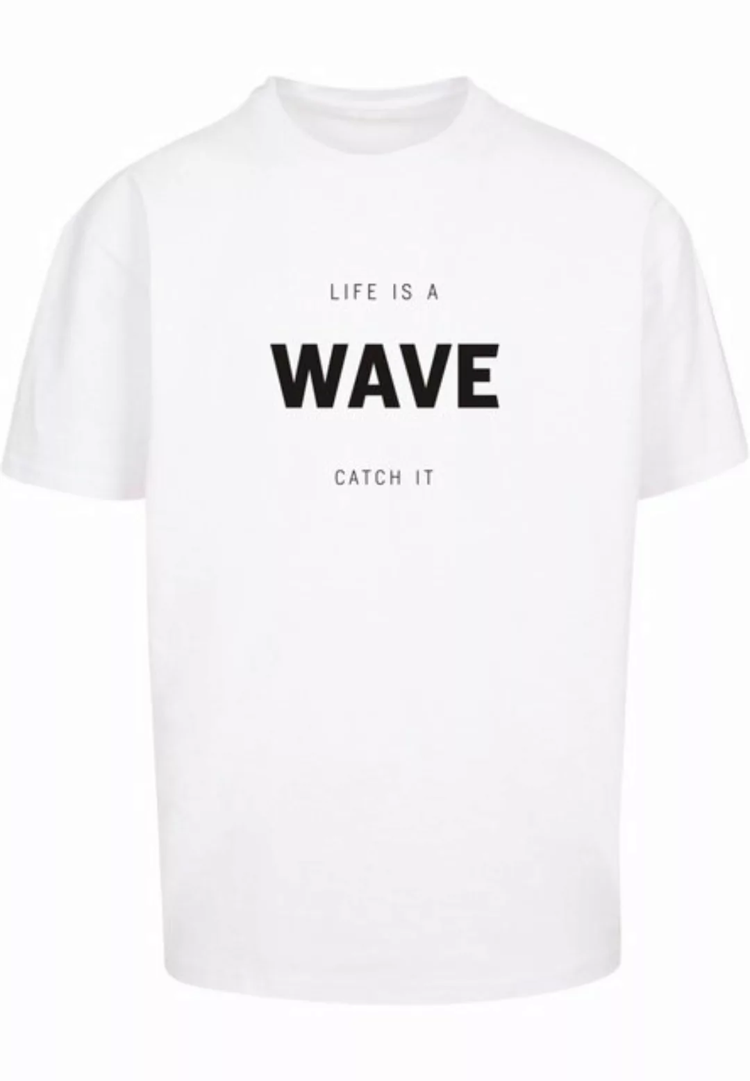 Merchcode T-Shirt Merchcode Herren Summer - Life is a wave Heavy Oversize T günstig online kaufen