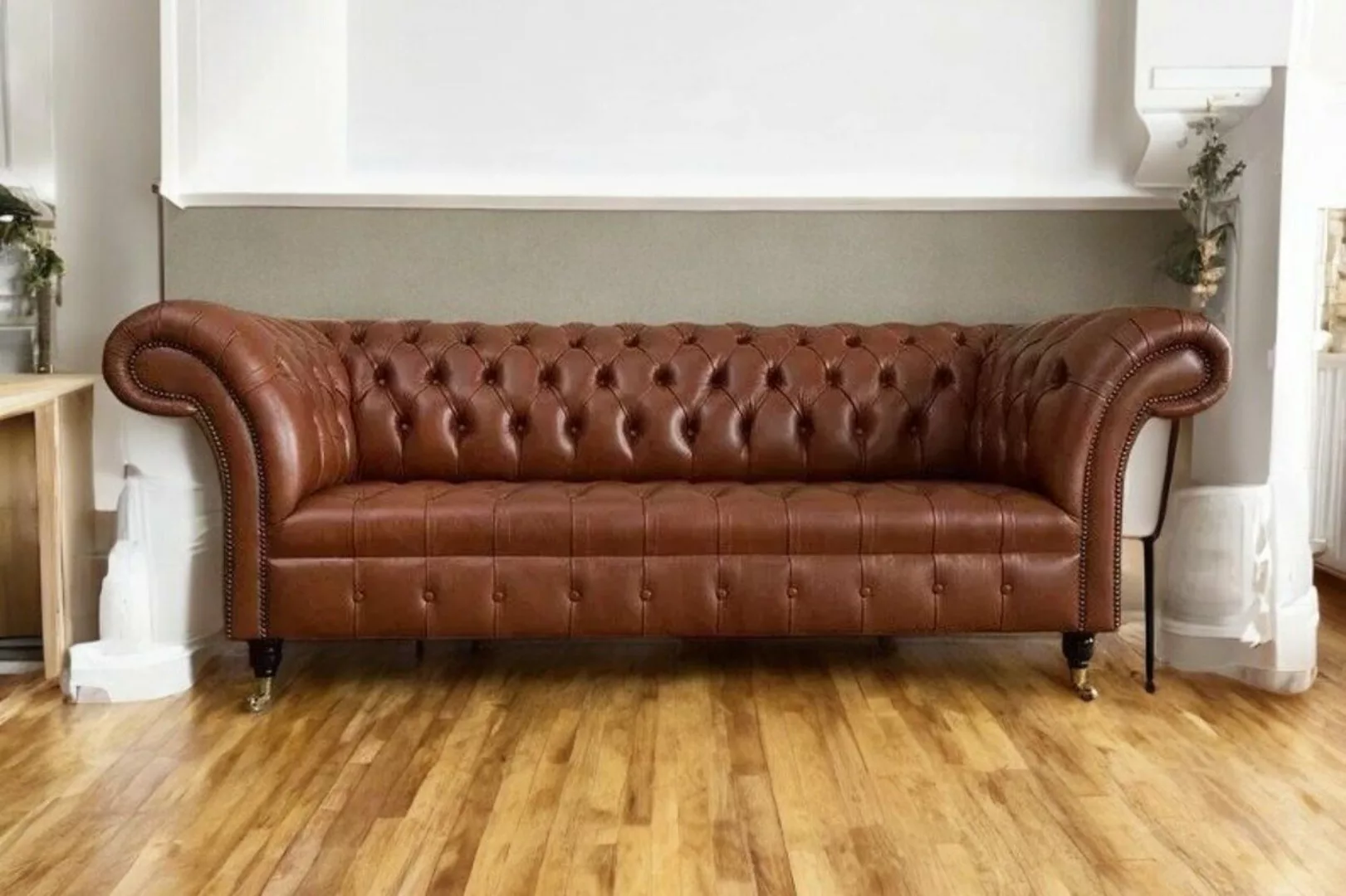 JVmoebel Chesterfield-Sofa Chesterfield Polster Sofas Luxus Couch Sofa 3 Si günstig online kaufen