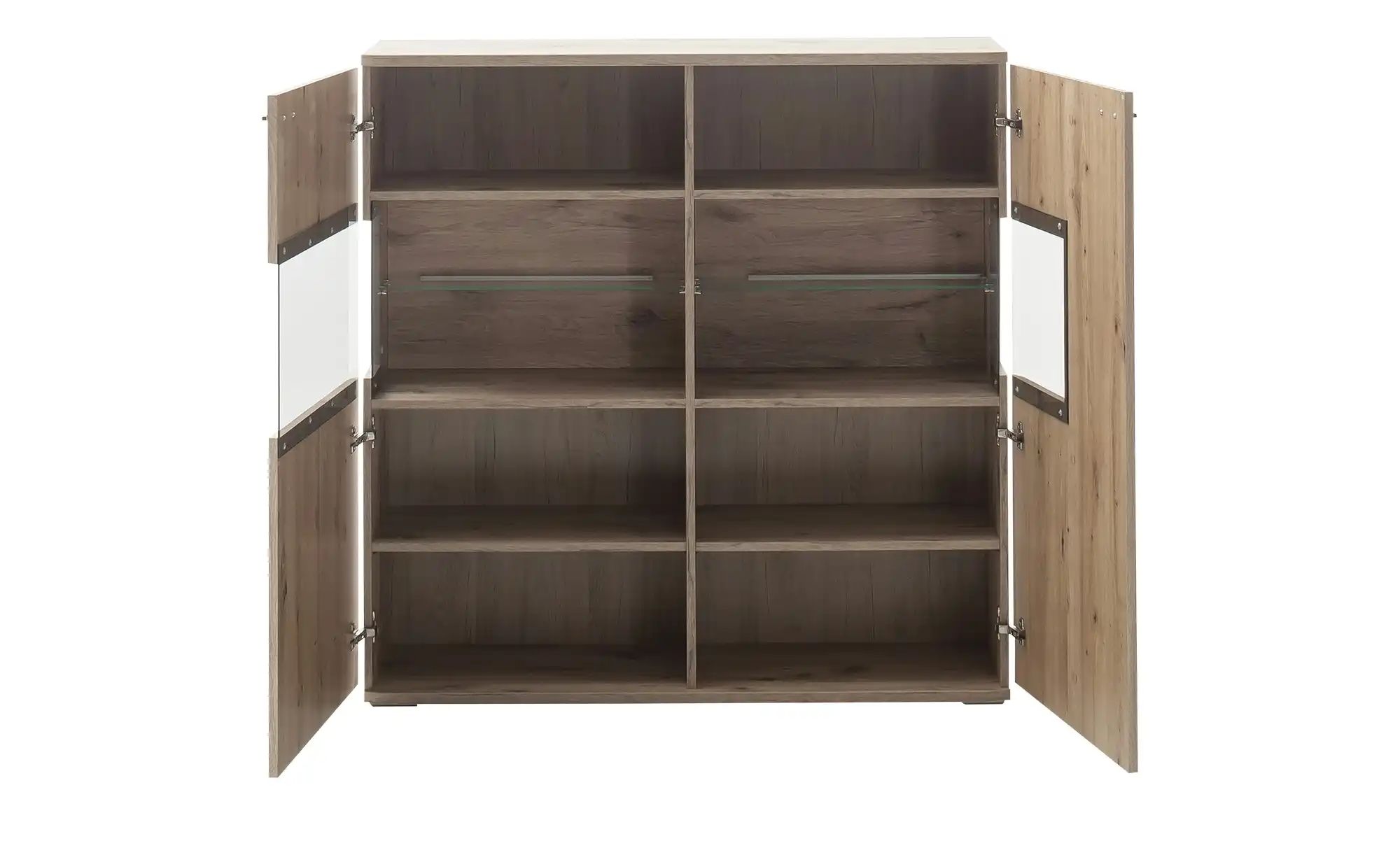 uno Highboard  Prato ¦ holzfarben ¦ Maße (cm): B: 119 H: 120 T: 37.0 Kommod günstig online kaufen