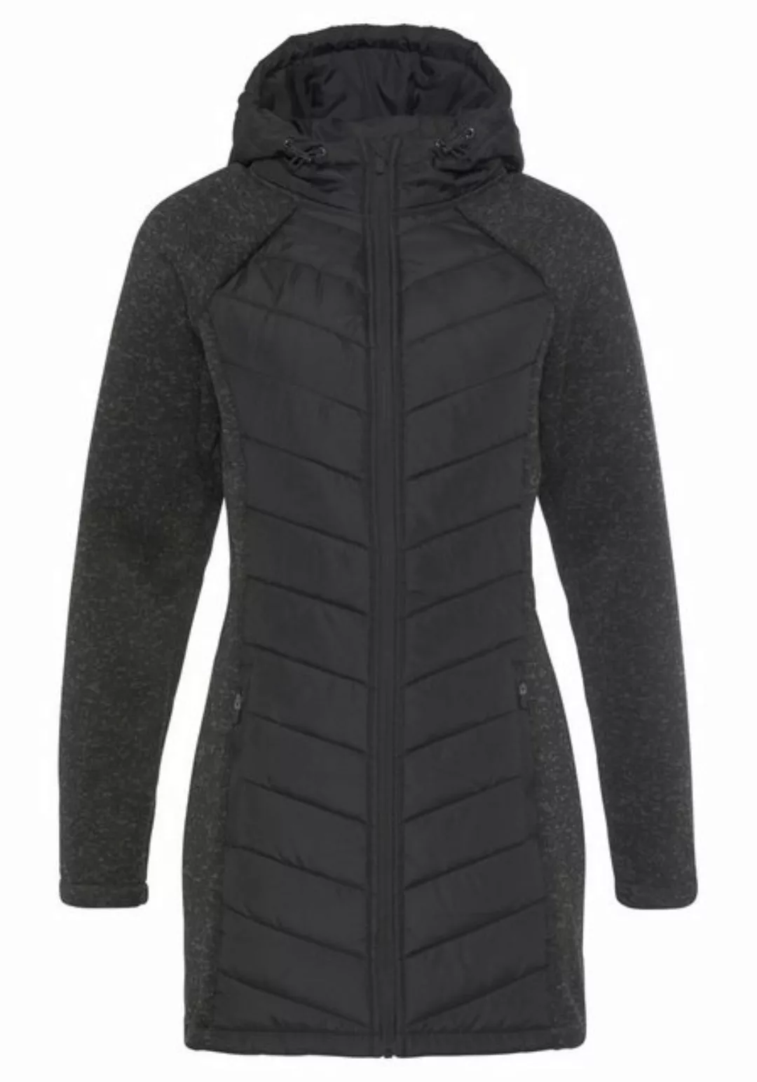 Vivance Steppjacke mit Strickfleece-Ärmeln günstig online kaufen