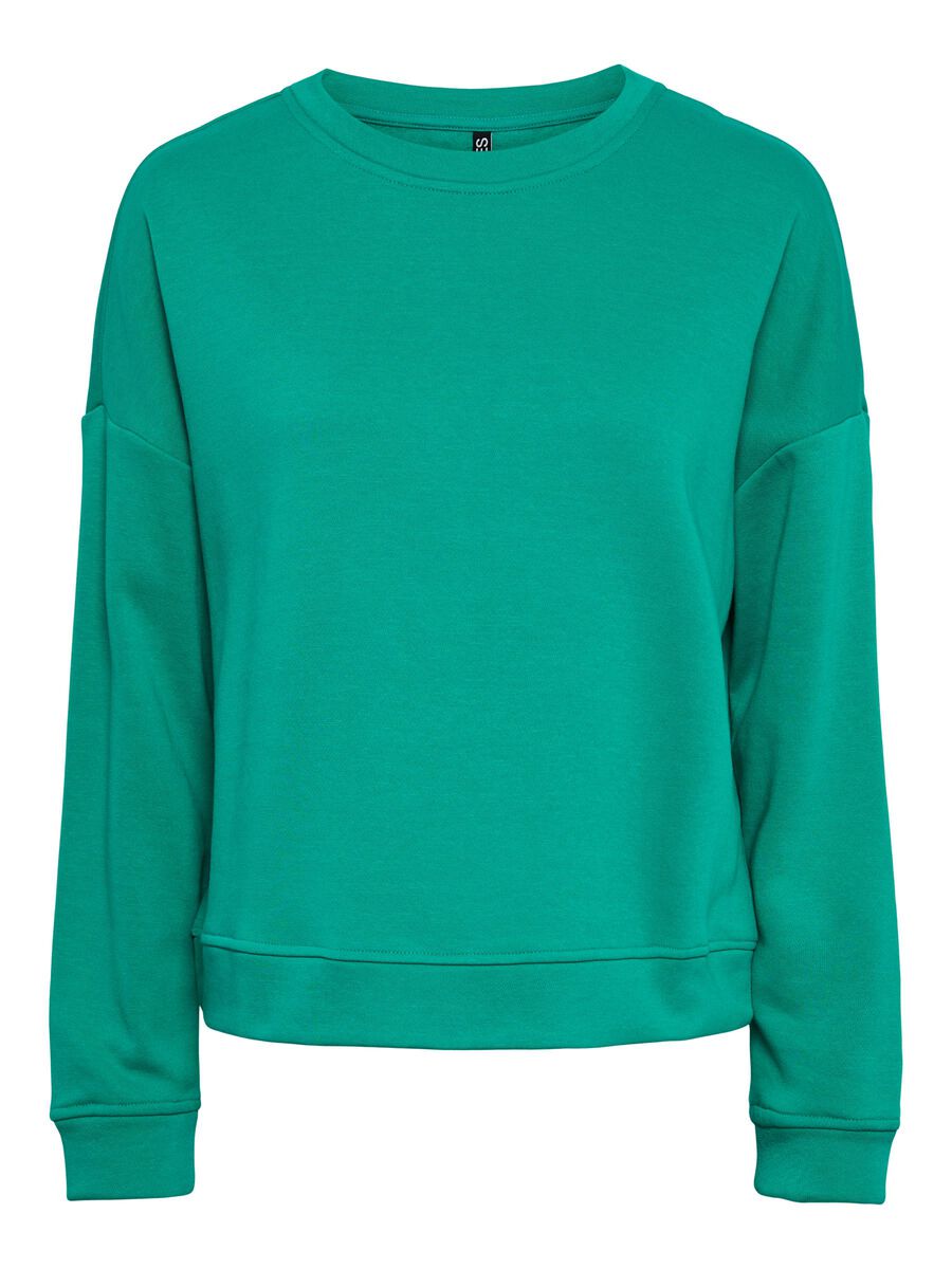 PIECES Lässiges Sweatshirt Damen Grün günstig online kaufen
