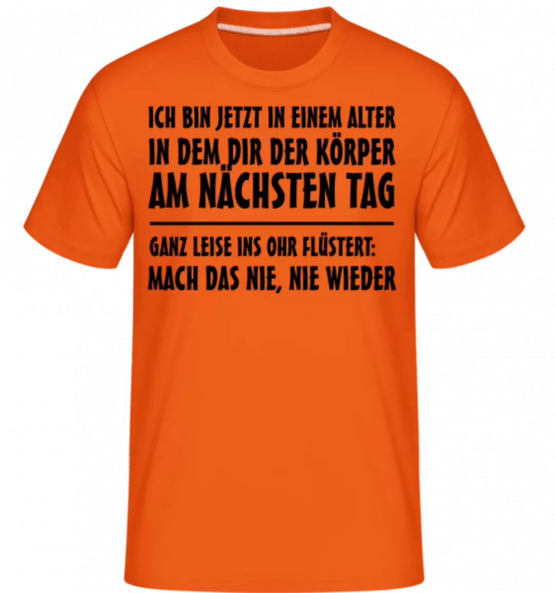 Ich Bin Jetzt In Dem Alter · Shirtinator Männer T-Shirt günstig online kaufen