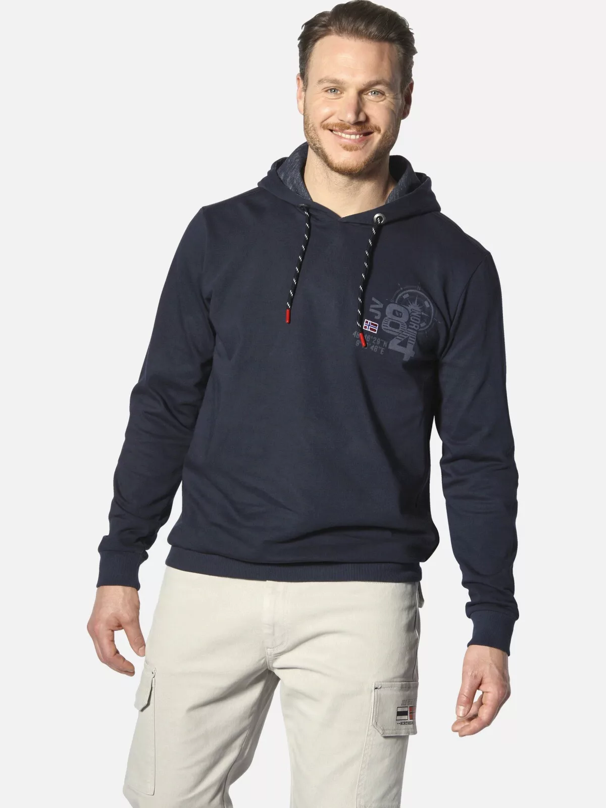 Jan Vanderstorm Kapuzensweatshirt "Doppelpack Sweatshirt AMUND" günstig online kaufen