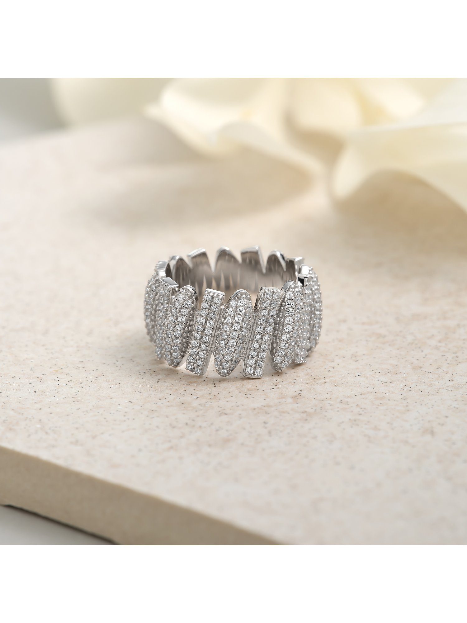 JETTE Silberring JETTE Damen-Damenring 925er Silber günstig online kaufen