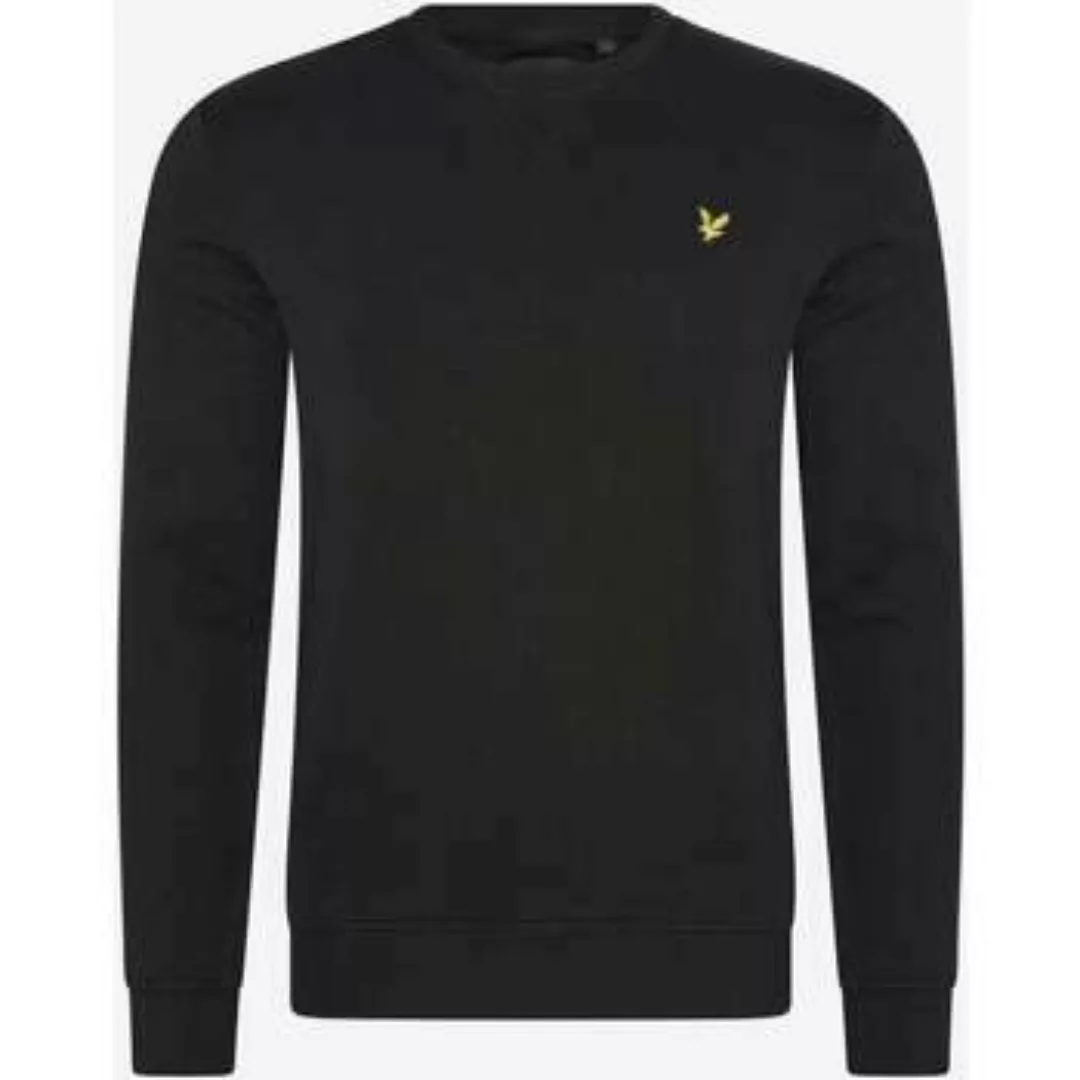 Lyle & Scott  Pullover Sweatshirt mit Rundhalsausschnitt - Tiefschwarz günstig online kaufen