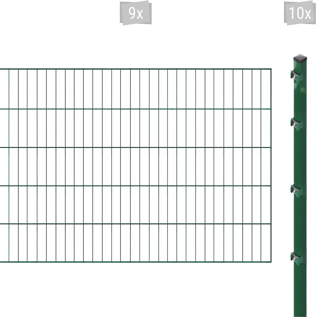Arvotec Einstabmattenzaun "ESSENTIAL 100 zum Aufschrauben", Zaunhöhe 100 cm günstig online kaufen