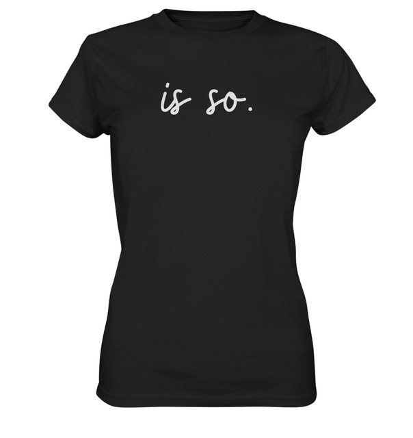 RABUMSEL Print-Shirt Is so. - Frauen T-Shirt günstig online kaufen