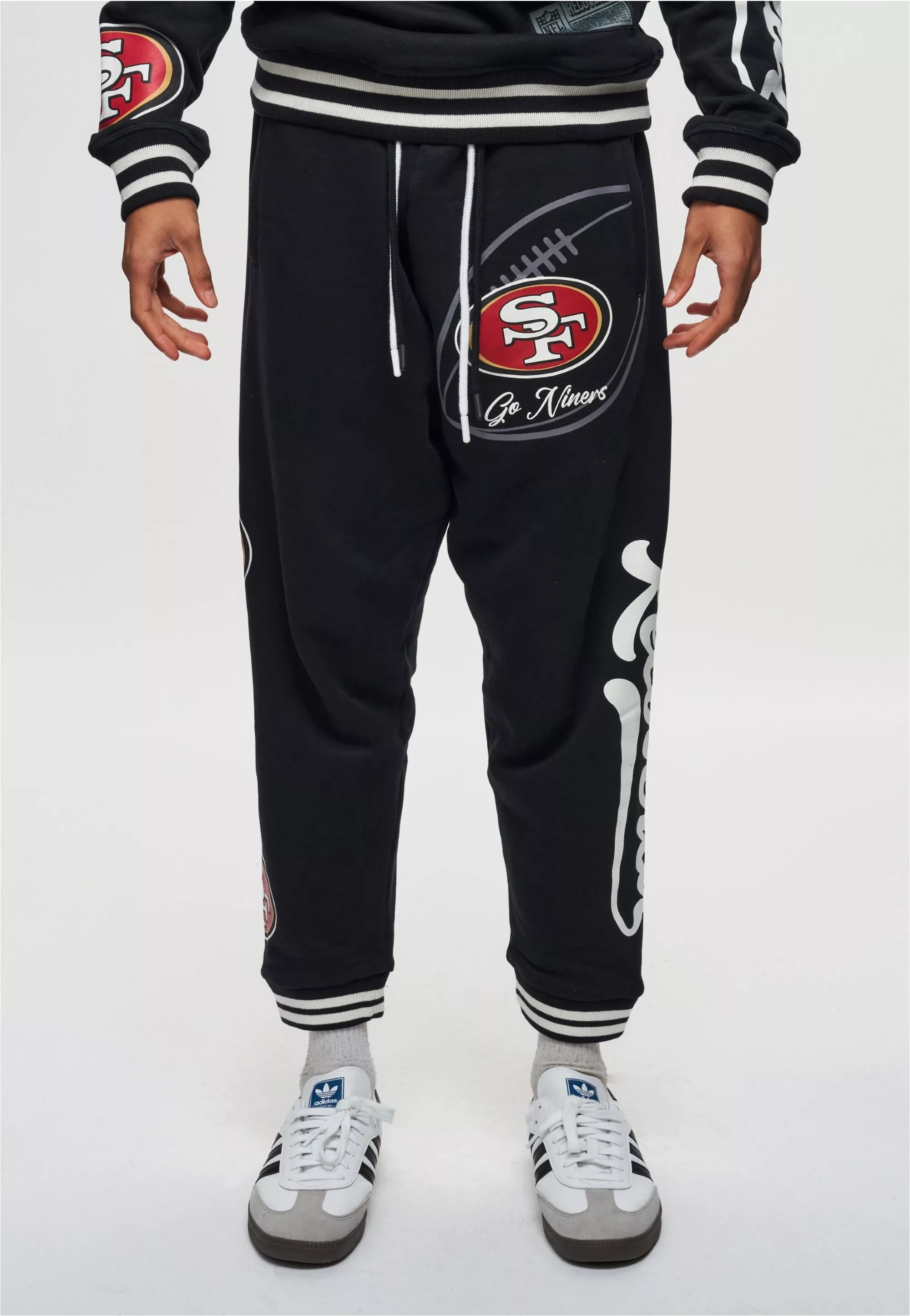 Recovered Sweathose "NFL 49ERS Go Niner", (1 tlg.), mit gestreiften Bündche günstig online kaufen