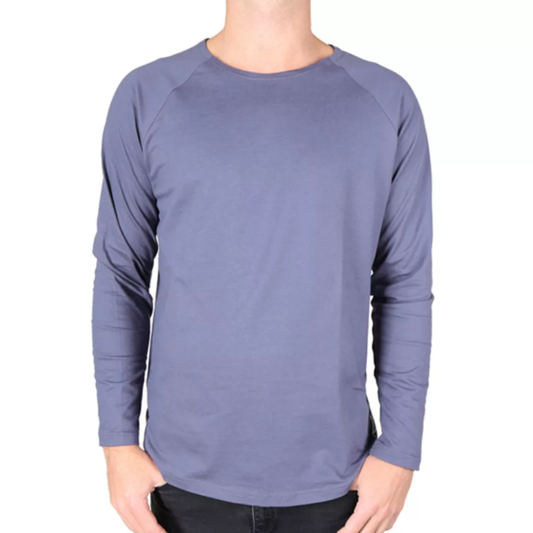 Herren T-shirt Langarmshirt Basic Aus Bio-baumwolle. Handmade In Kenya günstig online kaufen