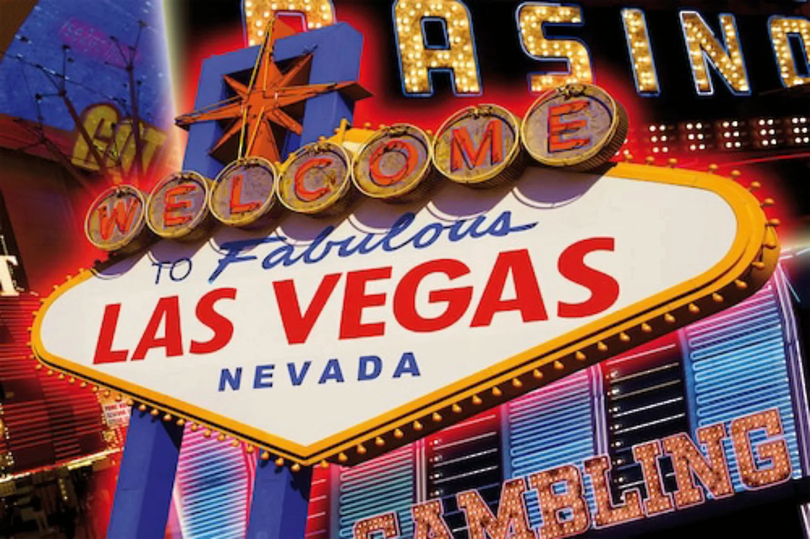 Papermoon Fototapete »Las Vegas«, matt günstig online kaufen