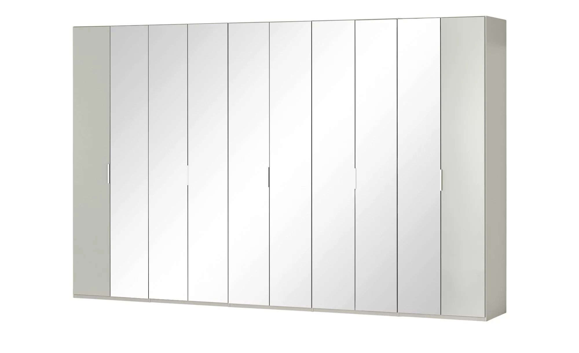 Wohnwert Falttürenschrank   Forum - grau - 375 cm - 236 cm - 58 cm - Schrän günstig online kaufen