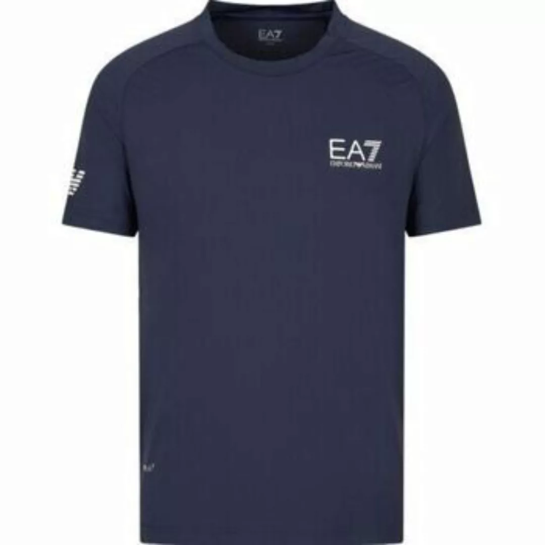 Emporio Armani EA7  T-Shirts & Poloshirts 8NPT22 PJEMZ-1554 NAVY günstig online kaufen