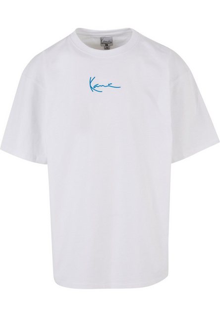 Karl Kani Kurzarmshirt Karl Kani Herren Small Signature Blue Logo Tee white günstig online kaufen