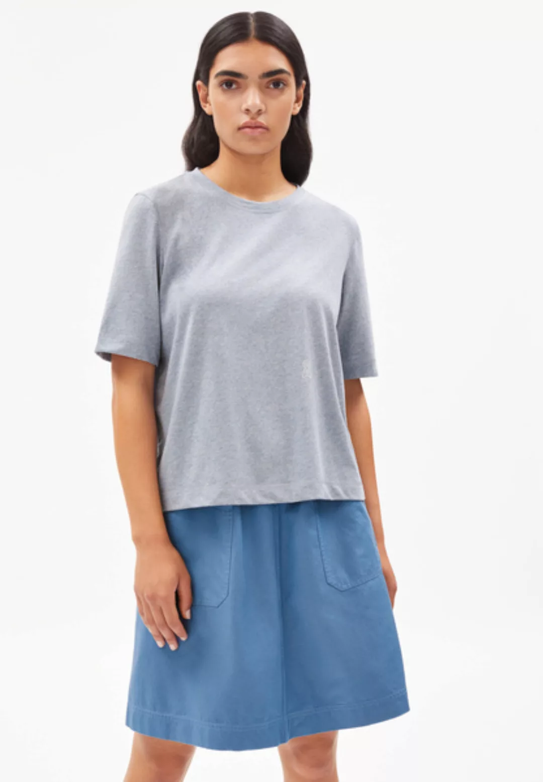 Layaa Recycledd - Damen T-shirt Aus Bio-baumwolle (Recycled) Mix günstig online kaufen