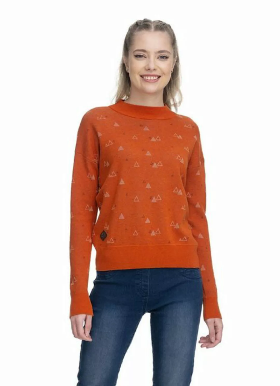 Ragwear Sweatshirt "Heda", Damen Pullover mit coolem Muster-Print günstig online kaufen
