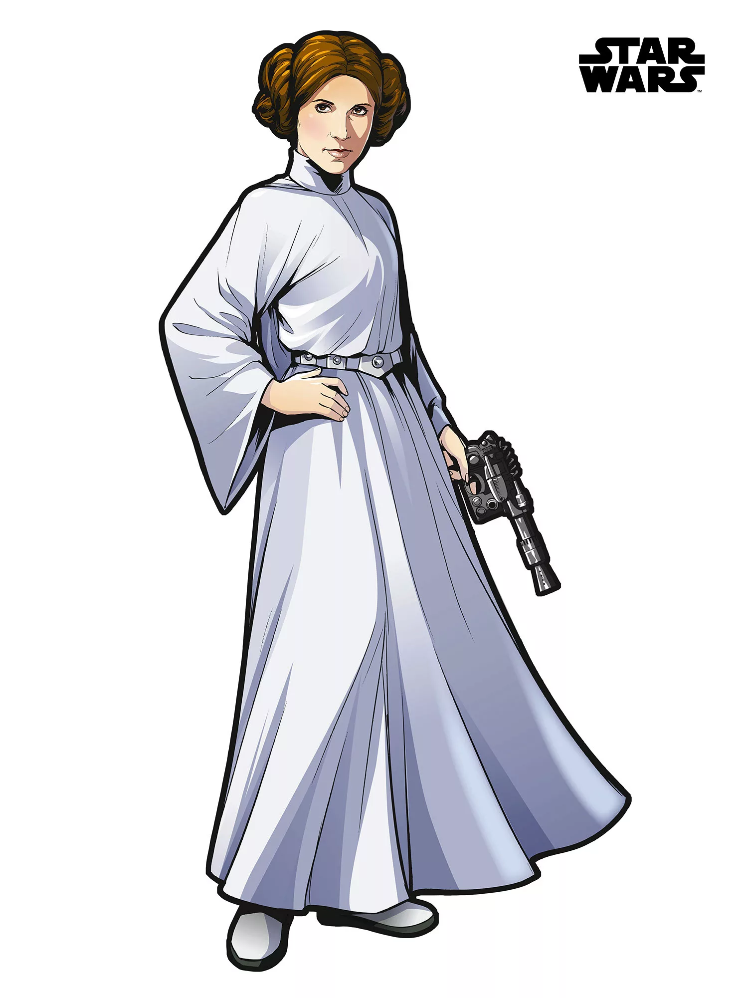 Komar Vliestapete »Star Wars XXL Princess Leia«, 127x170 cm (Breite x Höhe) günstig online kaufen
